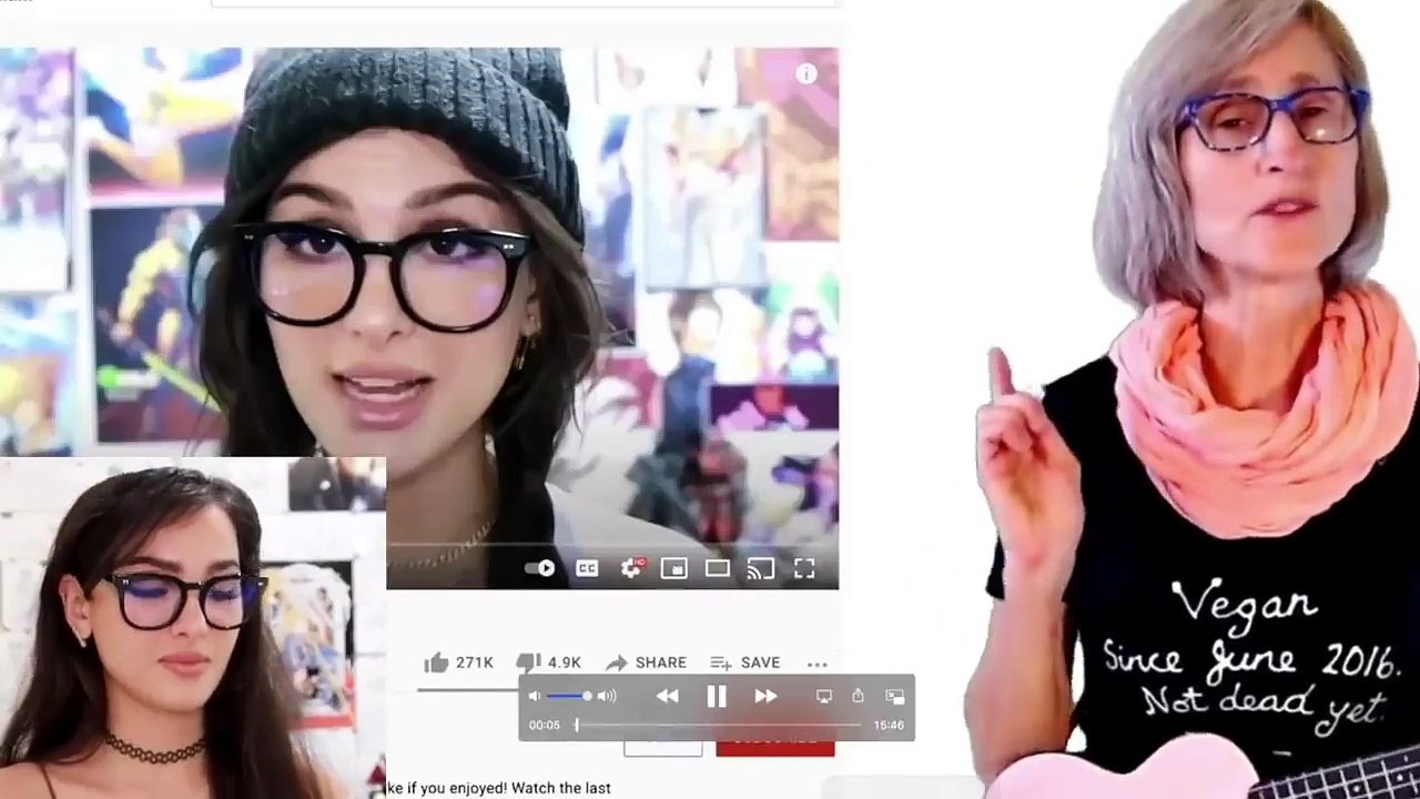 Sssniperwolf vegan teacher