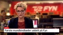 Første mundbindbøder uddelt på Fyn | 24 årig mand fra Vejle & en anden mand i toget til Svendborg | Fynbus & DSB | 23-08-2020 | TV2 FYN @ TV2 Danmark