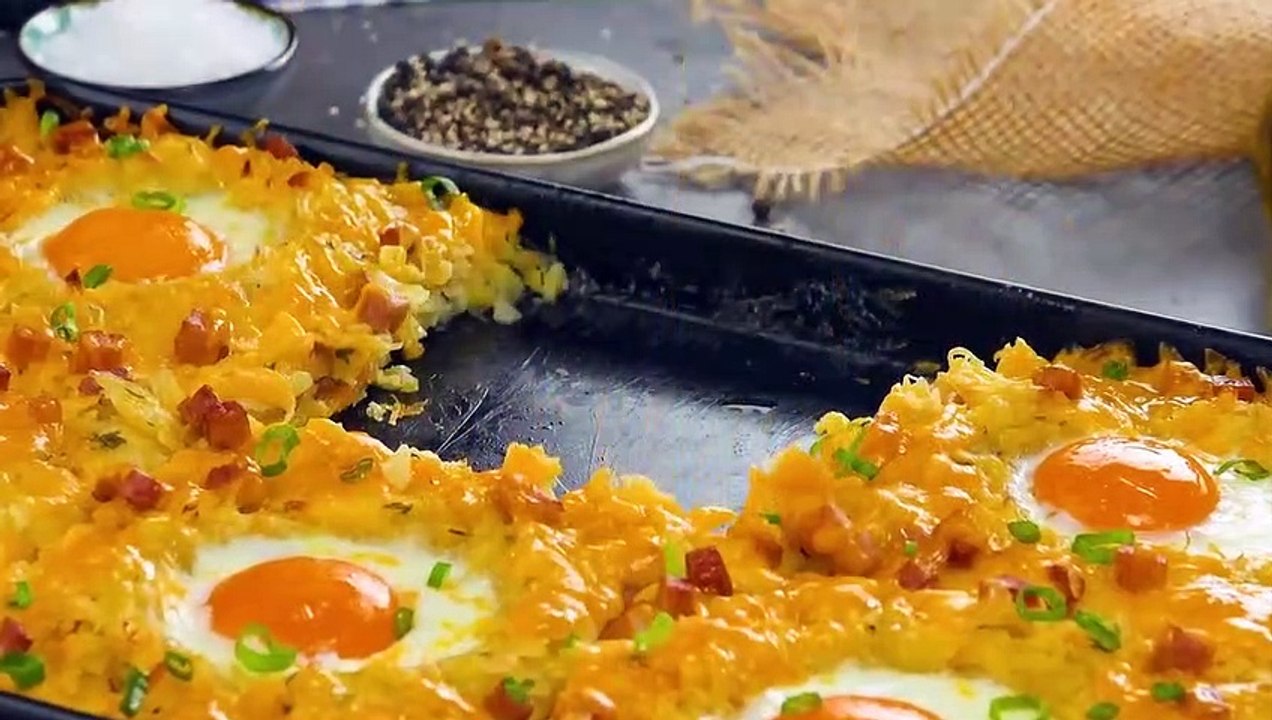 3 fabulosas recetas de desayuno para las que necesitarás una gran bandeja de horno....3 fabulous breakfast recipes you'll need a big baking pan for.....