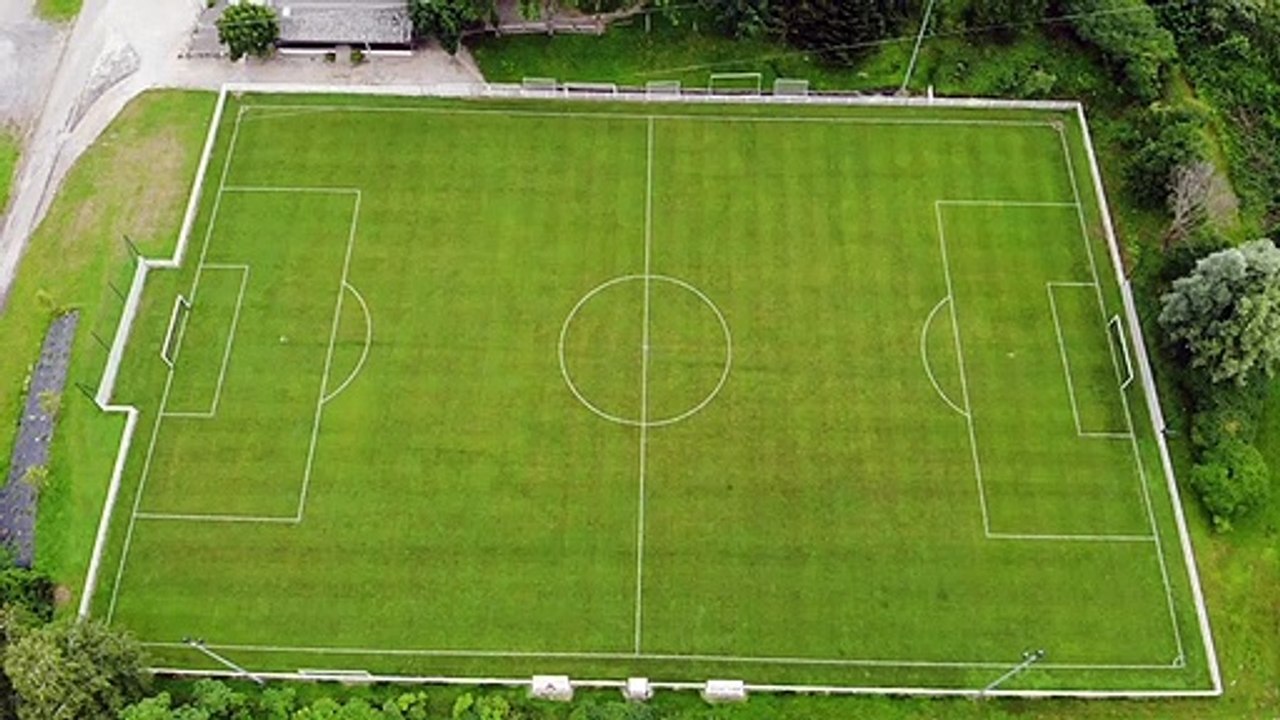 C est partie pour la préparation du 70 ème anniversaire de AS Hausgauen et vue du ciel !