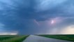 Sky Illuminates With Extreme Lightning During Storm in Canada