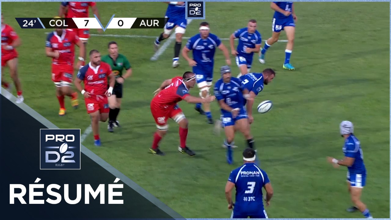 PRO D2 - Résumé Colomiers Rugby-Stade Aurillacois: 27-0 - J03 - Saison 2021/2022