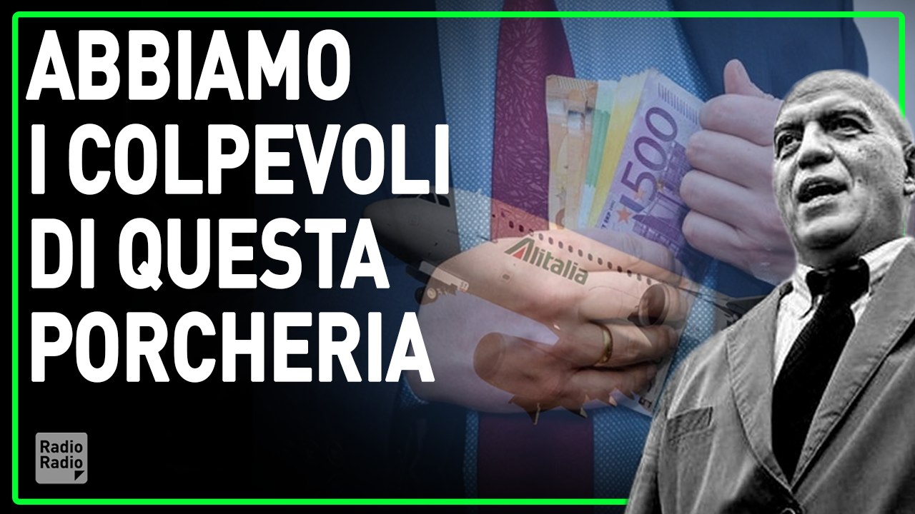 Hanno preso in giro gli italiani, ora fanno la voce grossa: i grandi colpevoli del disastro Alitalia