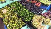 MERSİN/HATAY - Türkiye'nin 8 aylık yaş meyve sebze ihracatının şampiyonu kiraz ve domates oldu