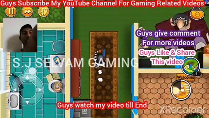 How To Play Robbery Bob (Challenge) Level - 13,14 Playing With Selvam In Gamemode (ios , Android) #7