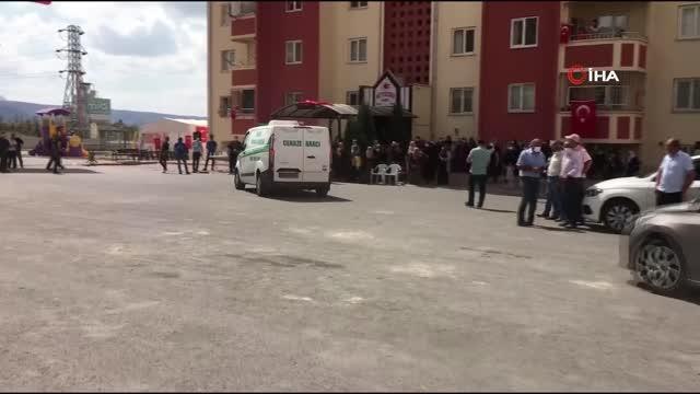 Şehit Piyade Uzman Çavuş Mücahit Sınırtepe son kez baba ocağında