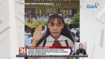 TikTok videos ng mga kwelang tagpo noong meron pang face to face classes, patok sa netizens | 24 Oras Weekend