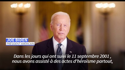 11-Septembre: Biden appelle à l'unité, "notre plus grande force", dans un message vidéo