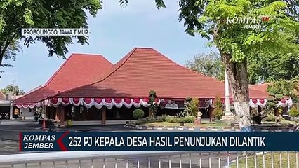 Sempat Diterpa Kasus Jual Beli Jabatan, 252 PJ Kepala Desa di Probolinggo Dilantik