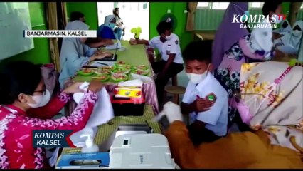 Siswa SMP Disuntik Vaksin Covid-19, Orangtua : Supaya Sehat
