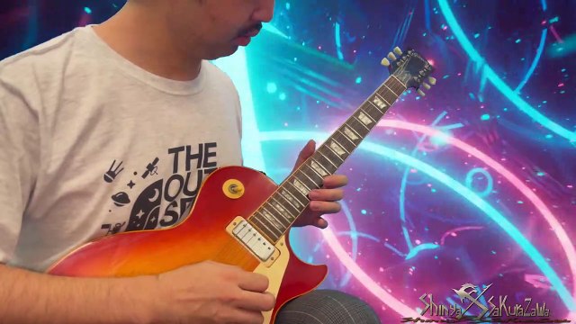 Dokkan Battle OST Guitar Cover-LR INT Super Saiyan Namek Goku