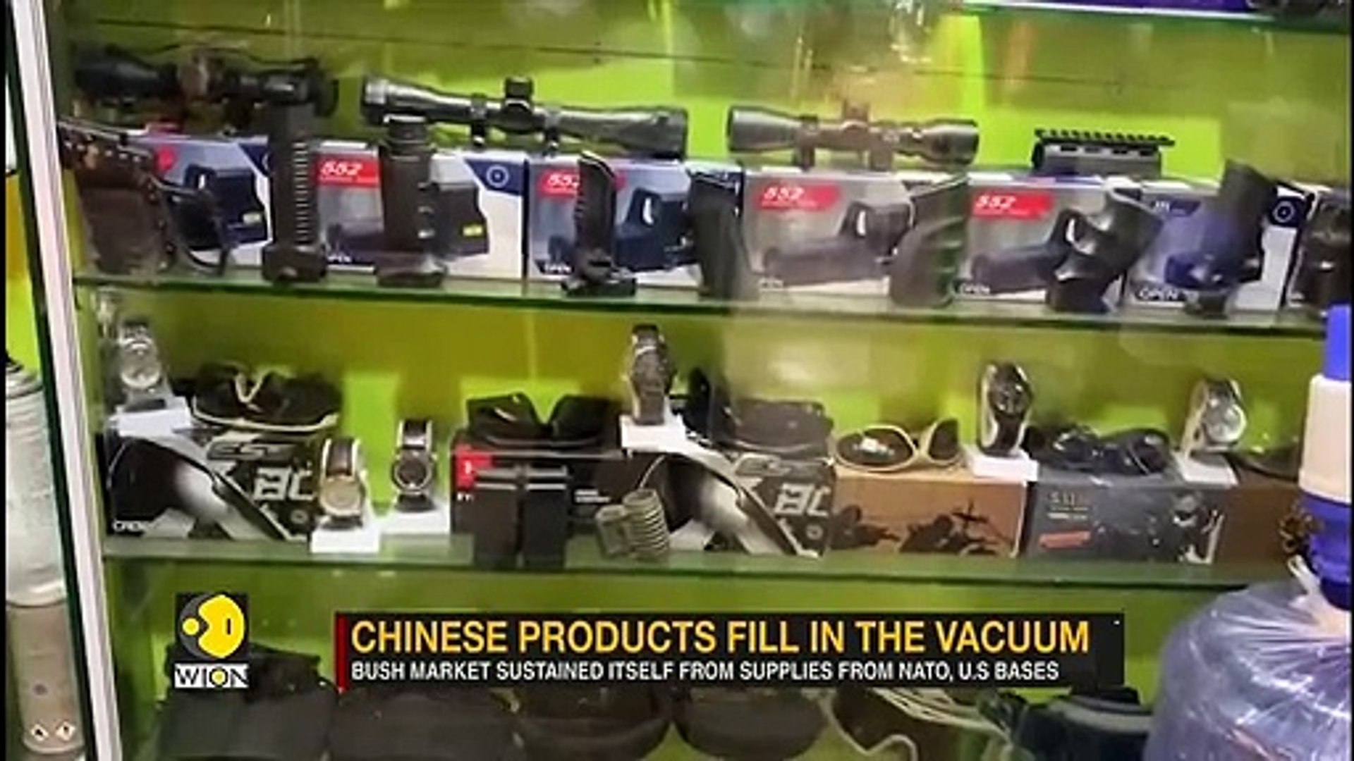 Afghanistan - Bush market sustained itself from supplies from NATO, US Base _ Latest English News