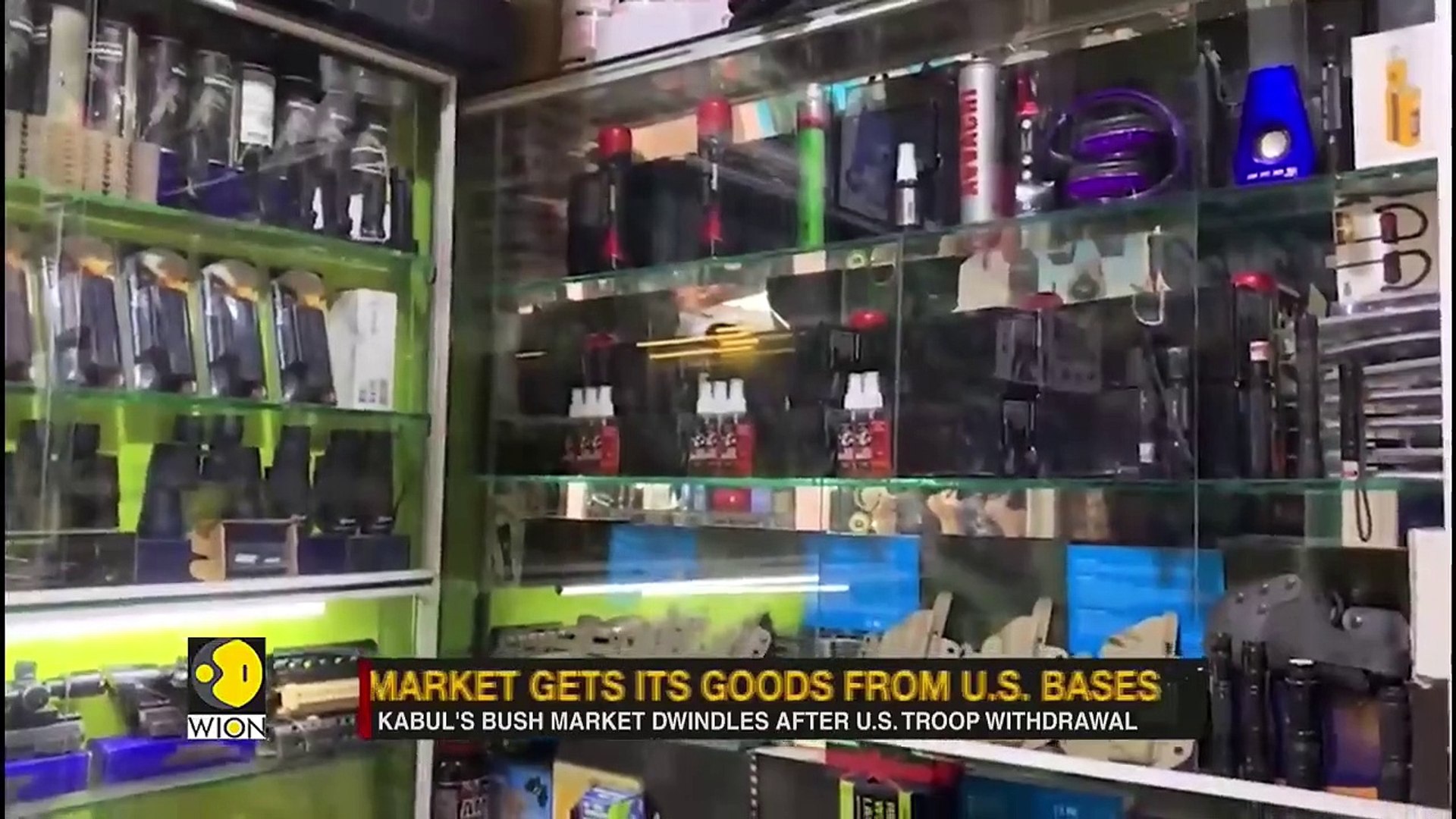 Afghanistan - Bush market sustained itself from supplies from NATO, US Base _ Latest English News