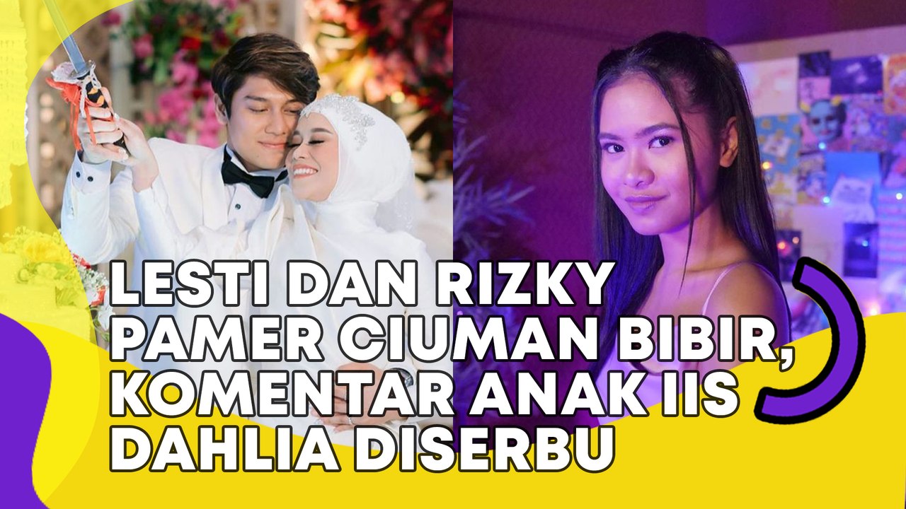Lesti Kejora dan Rizky Billar Pamer Ciuman Bibir, Komentar Anak Iis Dahlia Diserbu