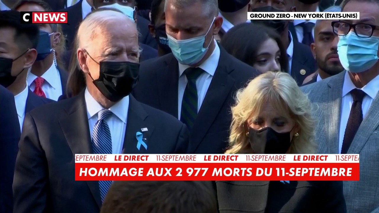 11-Septembre : une minute de silence au Ground Zero, à New York