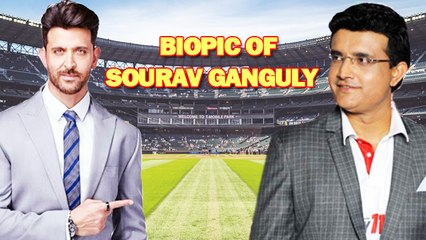 Will Hrithik Roshan Be The Hero In Sourav Ganguly's Biopic?