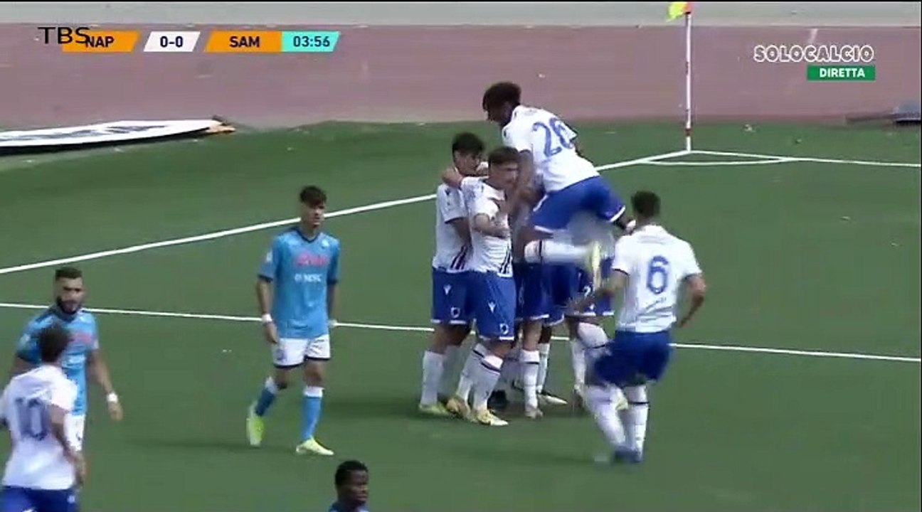 Primavera: Napoli 1-6 Sampdoria - Sintesi 11/09/2021