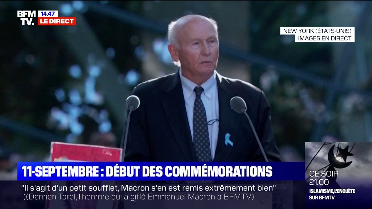 "Je me souviens de ce jour terrible, c'était comme si notre monde était devenu diabolique": Le père d'une des victimes du 11-Septembre témoigne