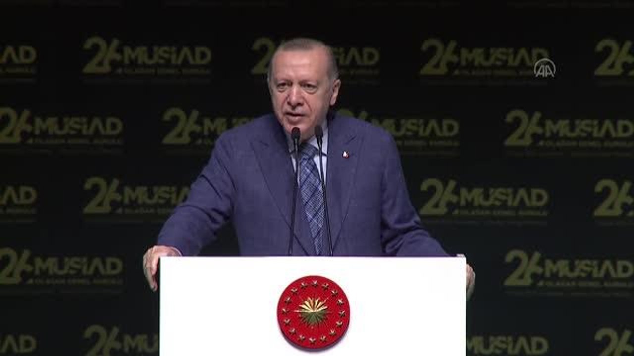 Son dakika haberleri: Cumhurbaşkanı Erdoğan: "Bizim bu ülke için, bu millet için, medeniyetimiz için büyük hayallerimiz var"