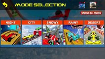 Formula Car Stunt Game / Mega Ramps Car Games 2021 CİTY MODE / Android GamePlay #2