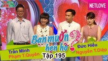 Bạn Muốn Hẹn Hò - Tập 195: Nàng giảng viên xinh đẹp hát cực mượt làm chàng trai vui chảy nước mắt