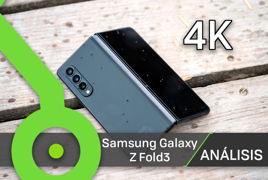 Samsung Galaxy Z Fold3 - Prueba de vídeo con cámaras traseras (día, 4K)