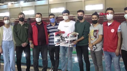 DENİZİ OLMAYAN ERZURUM'DA GENÇLER İSAA'YI OLİMPİK HAVUZDA TANITTI