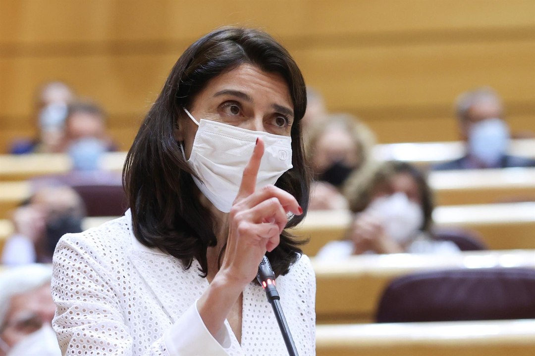 Pilar Llop contesta al PP con un alegato feminista: "Costó mucho a las mujeres de este país que pudiéramos ocupar espacios de poder"