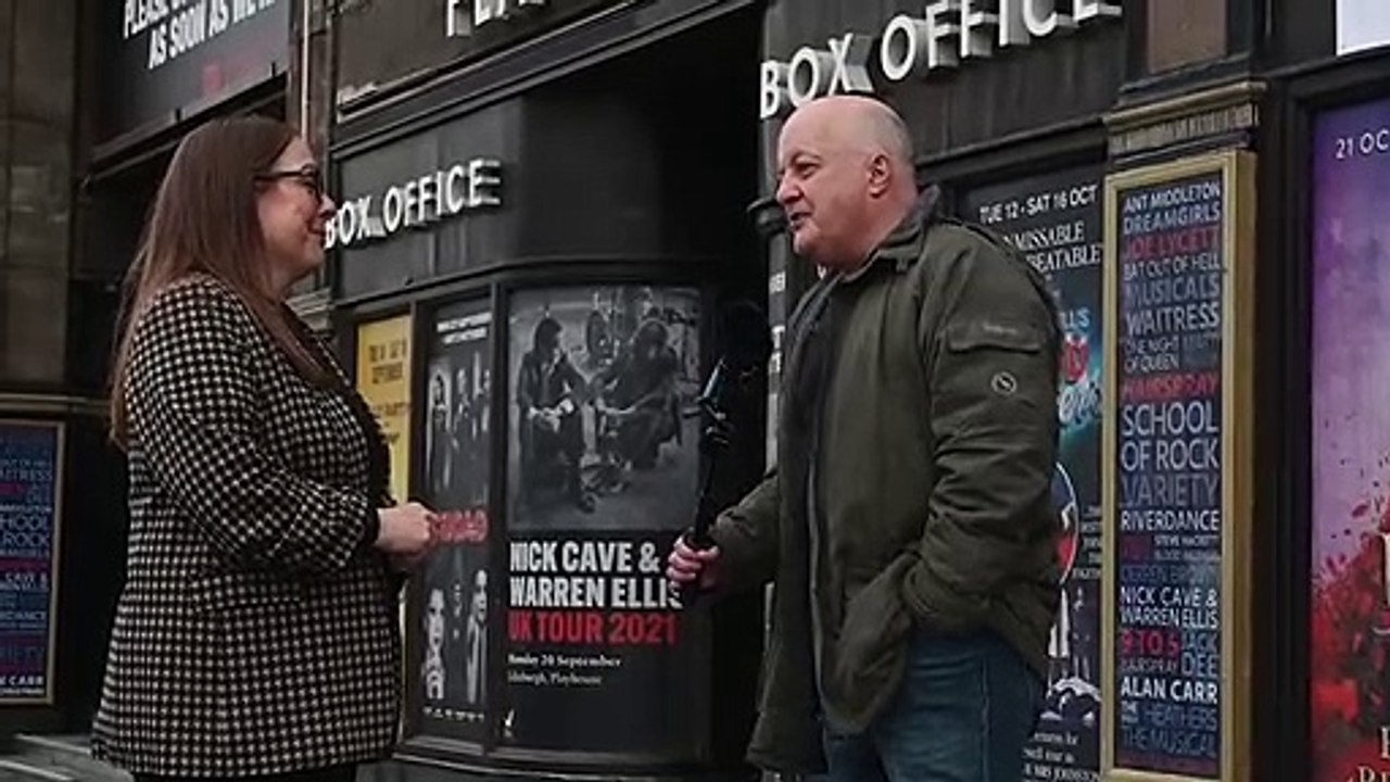 Edinburgh Playhouse is open again - Join Liam Rudden as he meets staff at Greenside Place