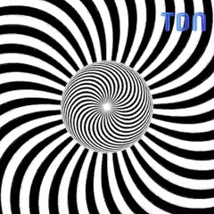 Illusion d’optique en noir et blanc pour entrer dans une autre dimension