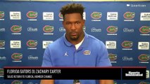 Florida Gators DL Zachary Carter Talks Number Change, Return