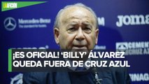 'Billy' Álvarez queda fuera de la Cooperativa Cruz Azul