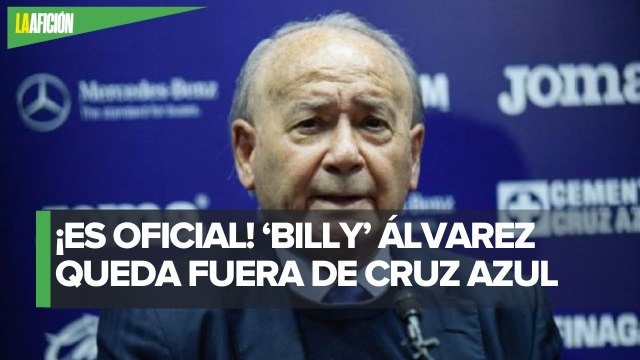 'Billy' Álvarez queda fuera de la Cooperativa Cruz Azul