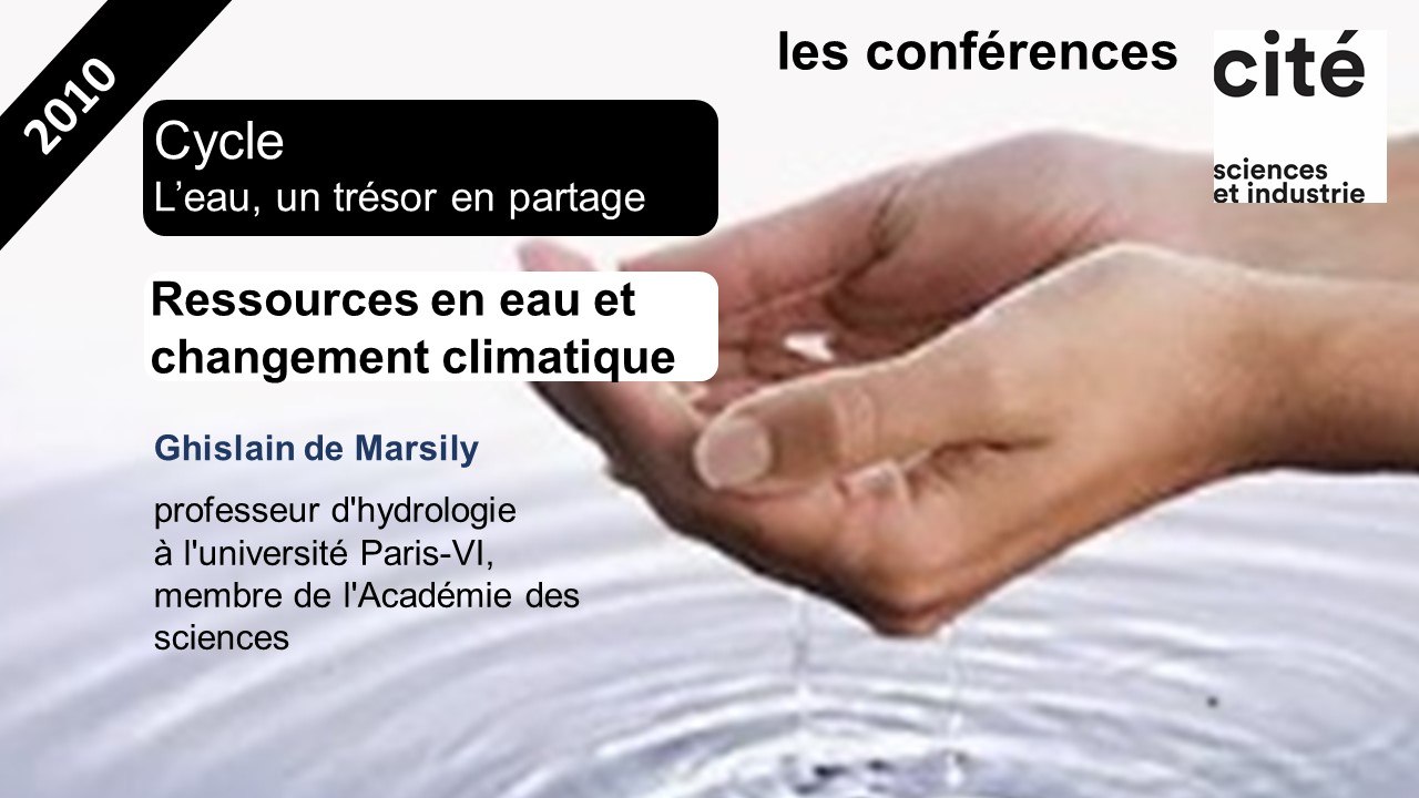Ressources en eau et changement climatique