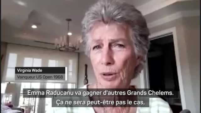 US Open - L'ancienne championne Virginia Wade voit Raducanu gagner Wimbledon un jour