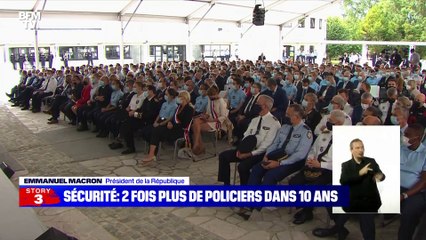 Story 4 : Sécurité, deux fois plus de policiers dans 10 ans - 14/09