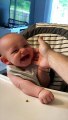 Tickles Keep Baby Giggling