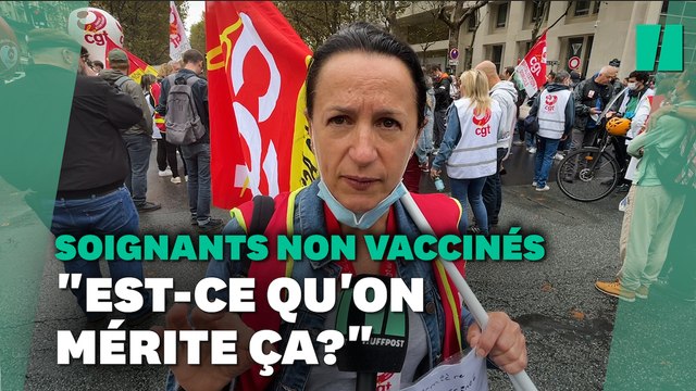 À l'aube de la vaccination obligatoire pour les soignants, les derniers réfractaires manifestent