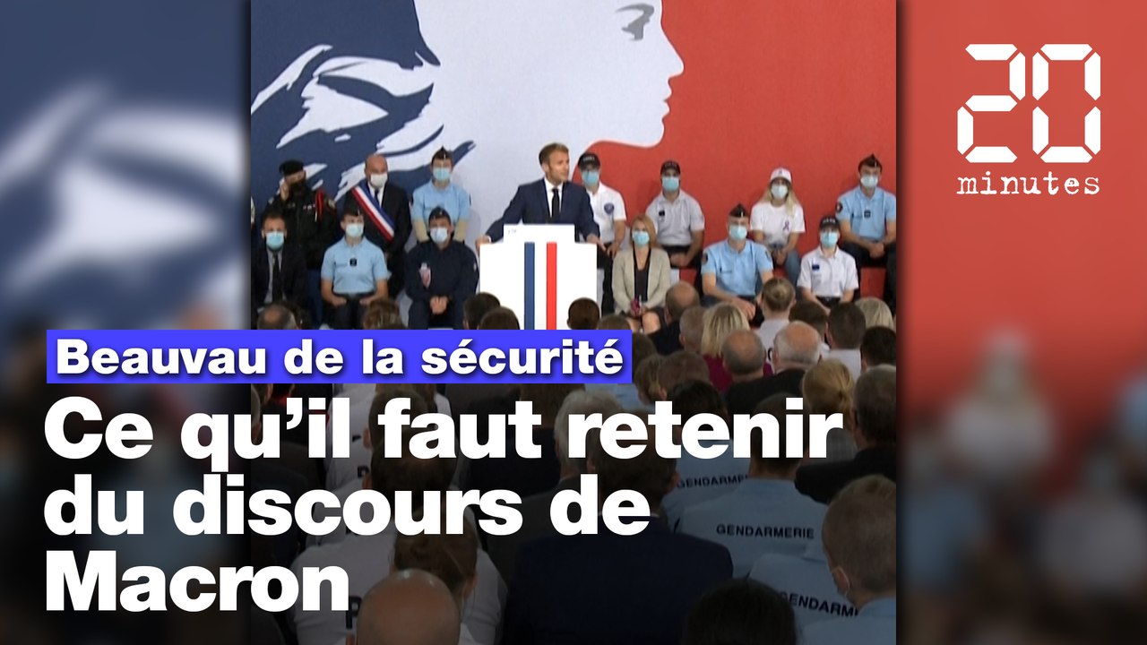 Beauvau de la sécurité: Ce qu'il faut retenir du discours d'Emmanuel Macron