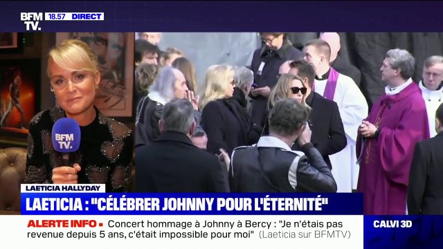 Pour Læticia Hallyday, c'est important d'organiser des événements pour ne pas oublier Johnny
