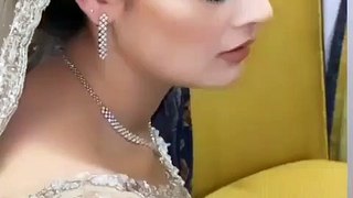 Minal Khan Valima Makeup