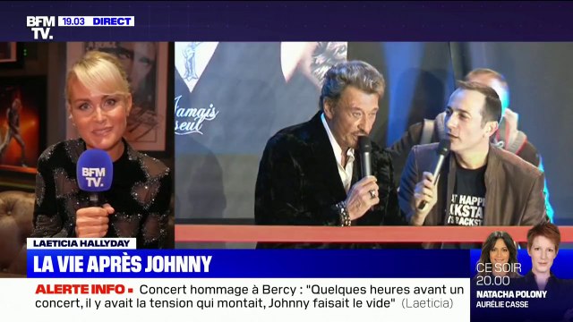 Pour Laeticia Hallyday, Johnny aurait pu partir en tournée avec le concert commémoratif organisé ce mardi soir