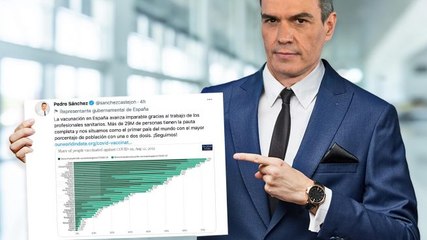 Sánchez alardea de haber «vacunado a todo el mundo» y no preguntar «lo que votaban»