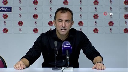 Ümraniyespor Teknik Direktörü Recep Uçar'ın açıklamaları