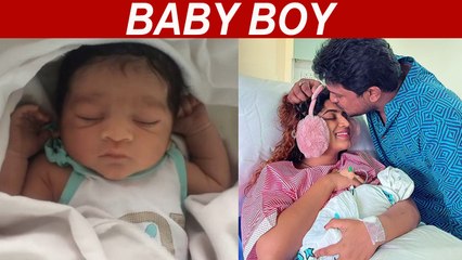 Sameera Syed Anwar Couple Blessed With Baby BOY | Daddy Kedi Sathyaraj, Sowmiya