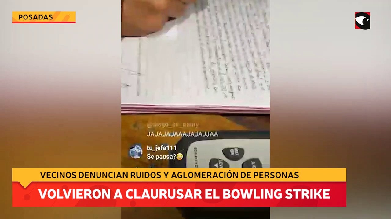 Volvieron a claurusar el Bowling Strike