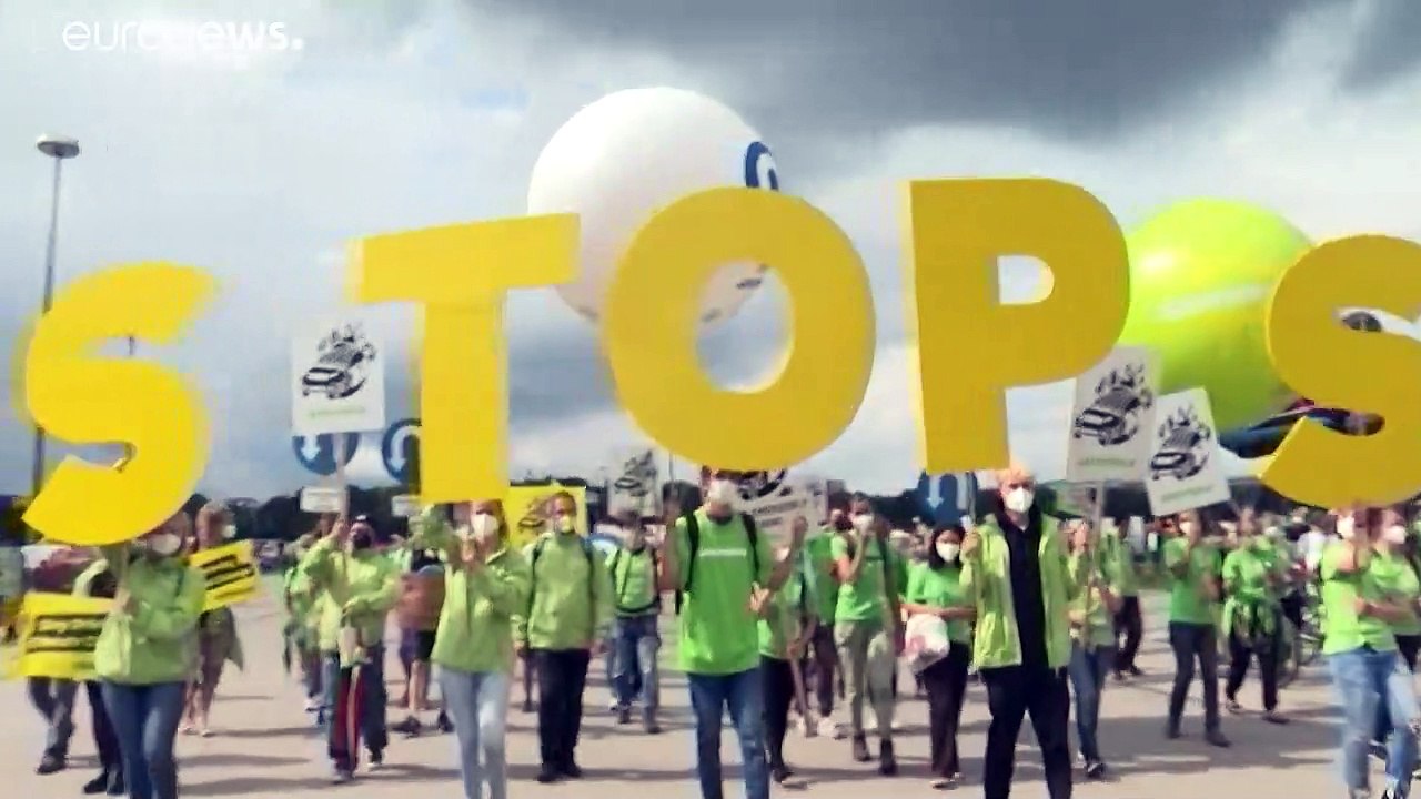 Tüntetés az autózás ellen