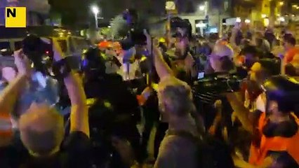 Detingut a Via Laietana