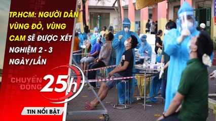 Tin tức Covid-19 mới nhất 7/9: Người dân vùng đỏ, vùng cam sẽ được xét nghiệm 2-3 ngày/lần