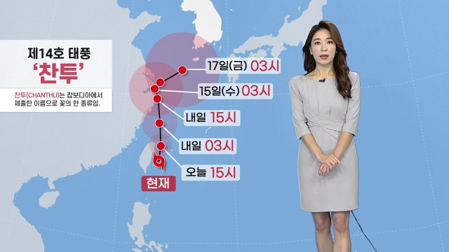 [날씨] 휴일, 맑고 큰 일교차...태풍 간접 영향 제주도 밤부터 폭우 / YTN